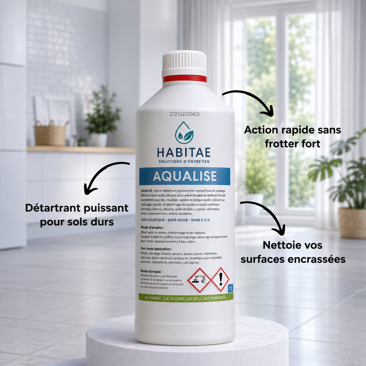 Kit carrelage - Aqualise + MOP de gommage