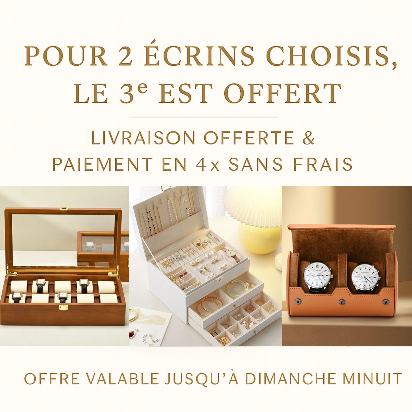 Armoire élégante pour bijoux