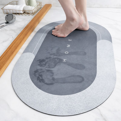 DryStep™ – Tapis de bain absorbant antidérapant