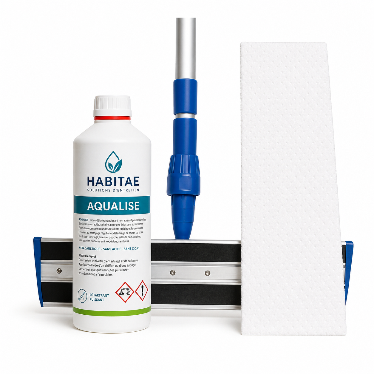 Kit carrelage - Aqualise + MOP de gommage