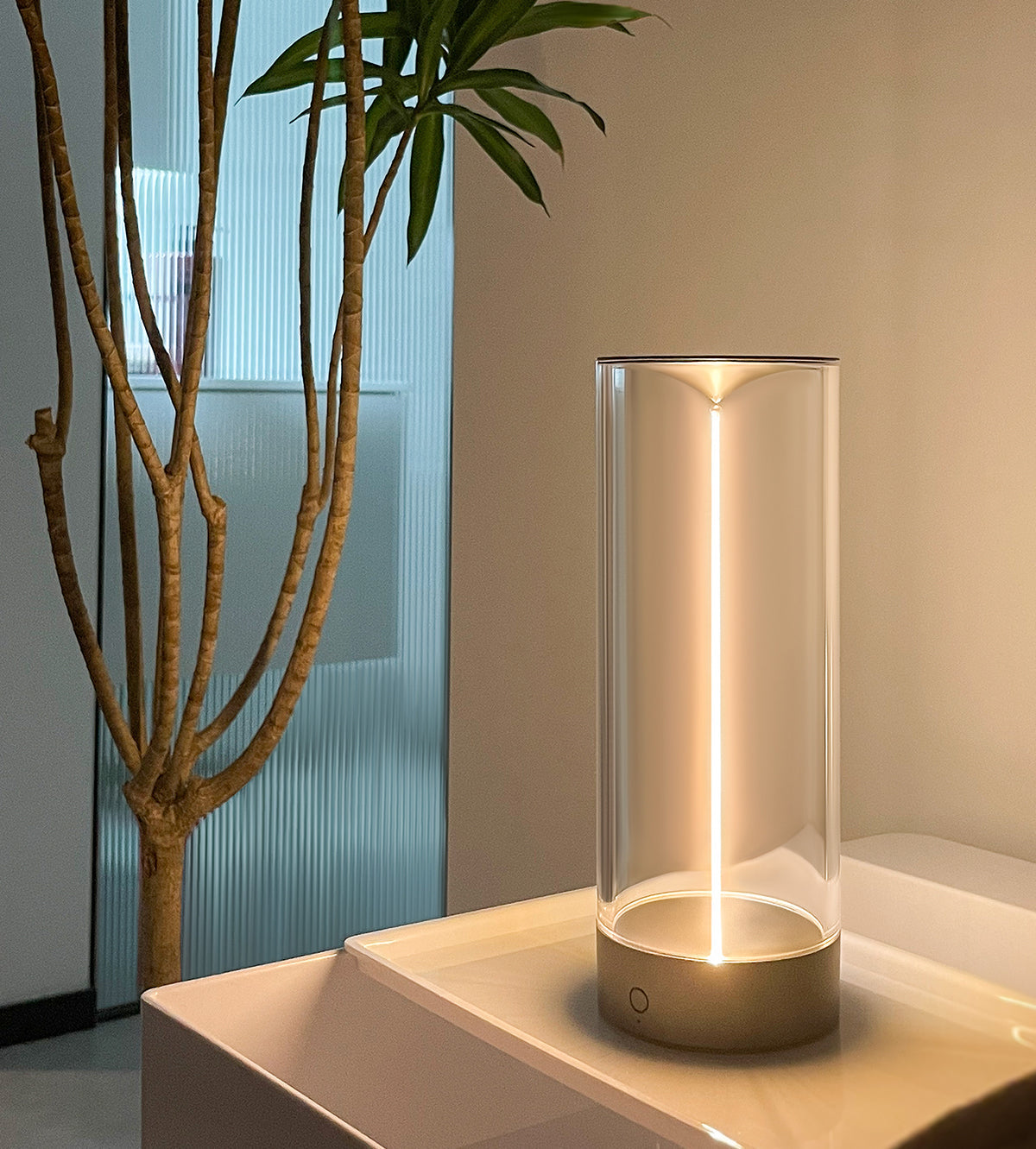 Lampe à faisceau nébuleux