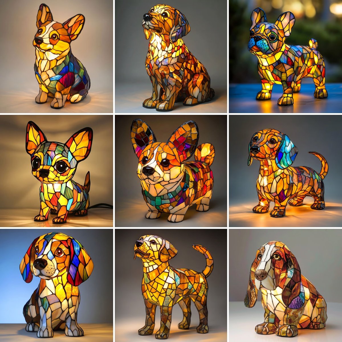 la veilleuse chien 3D