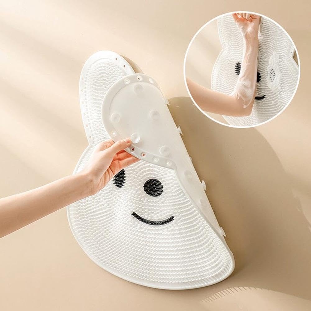 Tapis de douche massant en silicone - lapin