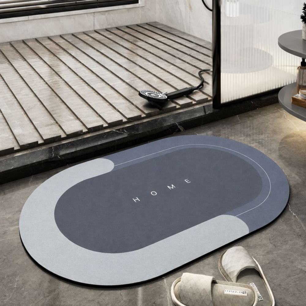 DryStep™ – Tapis de bain absorbant antidérapant