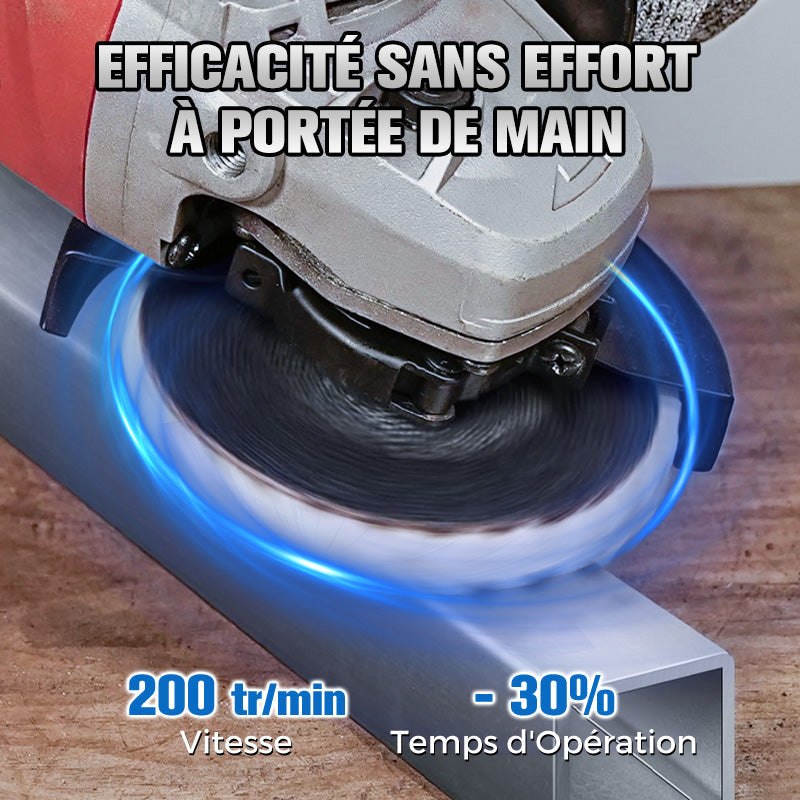 Disque de Polissage à Lamelles en Feutre de Laine