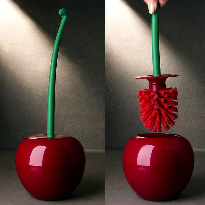 Brosse de Toilettes en Forme de Cerise
