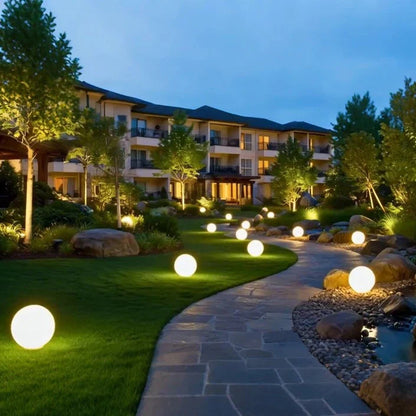 Sphère Lumineuse – Éclairage Design Intérieur & Jardin