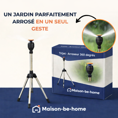 TriJet - Arroseur 360 degrés révolutionnaire