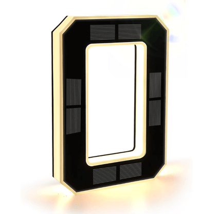 Plaque d’Adresse Solaire LED – Numéro de Maison Extérieur