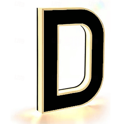 Plaque d’Adresse Solaire LED – Numéro de Maison Extérieur