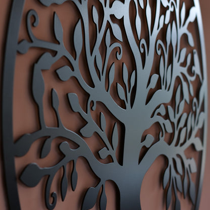 LIFETREE™ – Arbre de Vie en Acier | Décoration Murale Premium
